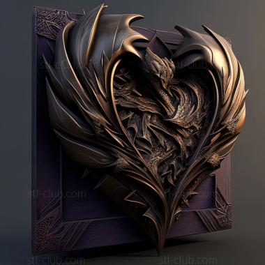 3D модель St Guild Wars 2 игра Heart of Thorns (STL)